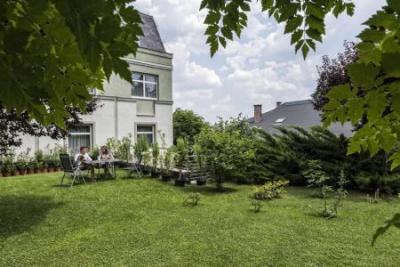 Hotel Jagello - cazare la un preţ accesibil - Grădina Hotelului Jagello - ✔️ Hotel Jagello*** Budapest ✔️ hotel centru în Budapesta